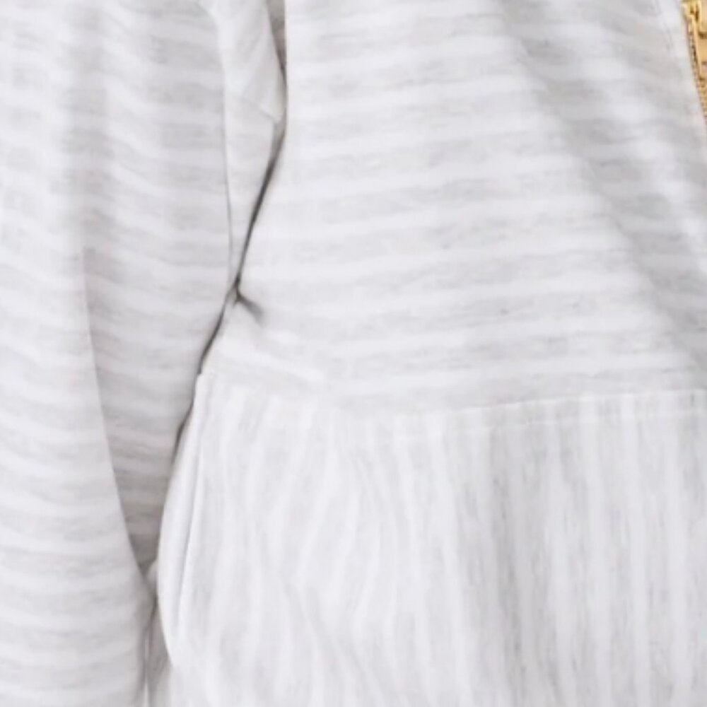 Alice Walk The Zip-Up Sweatshirt - Striped - Picture 2 of 13